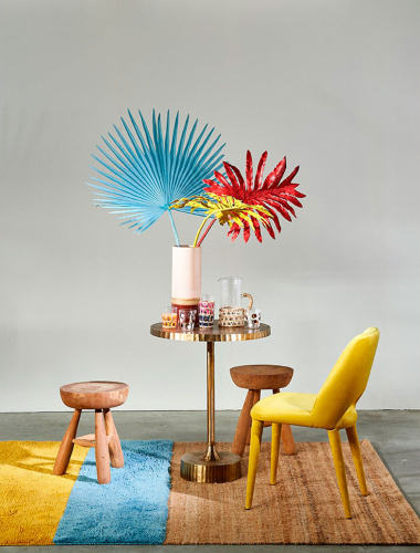 Искусственные цветы Selloum leaf yellow фото 2