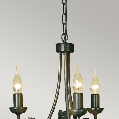 Люстра Elstead Interior, Арт. OV3-BLK-GOLD фото 4