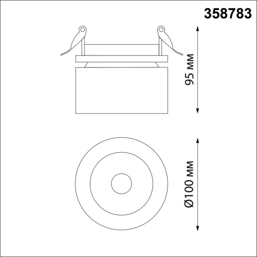 358783 SPOT NT21 526 черный Светильник встраиваемый светодиодный IP20 LED 25W 4000K 2200Лм 100-265V GRODA фото 3 358783 SPOT NT21 526 черный Светильник встраиваемый светодиодный IP20 LED 25W 4000K 2200Лм 100-265V GRODA фото 3