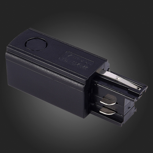 ST030.409.10R Правый Токоподвод для трехфазного шинопровода ST-Luce Черный TRACE фото 3