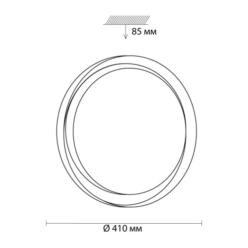 3030/DL TAN SN 000 Светильник пластик/белый LED 48Вт 3000-6300K D410 IP43 пульт ДУ/ LampSmart BIONIC 3030/DL TAN SN 000 Светильник пластик/белый LED 48Вт 3000-6300K D410 IP43 пульт ДУ/ LampSmart BIONIC