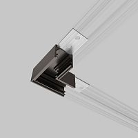 Titan Line Коннектор угловой для накладного шинопровода титан 85224/00