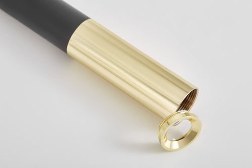 Подвесной светильник Lumina Deco Tuba LDP 1100-500 BK+GD фото 3