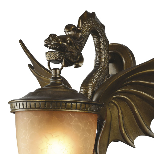 Уличный настенный светильник Favourite 1717-1W Дракон/Dragon фото 4 Уличный настенный светильник Favourite 1717-1W Дракон/Dragon фото 4