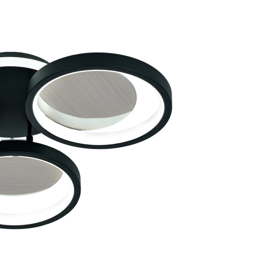 Потолочный светильник 100010/3C LED*79W Black/Wood фото 2 Потолочный светильник 100010/3C LED*79W Black/Wood фото 2