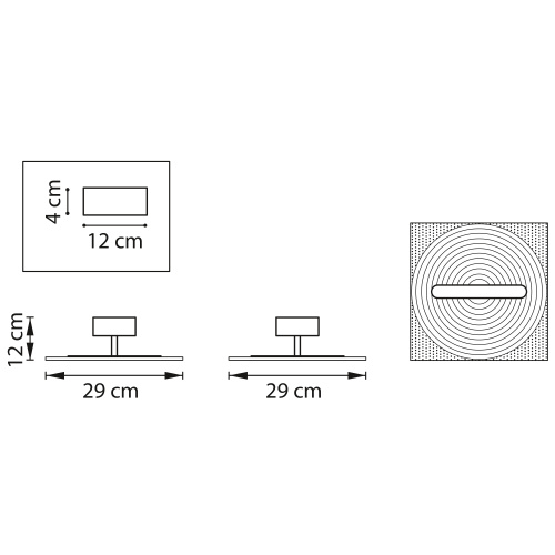 738043 Люстра ACRILE 14W LED 1236LM 120G ЗОЛОТО 3000K фото 10 738043 Люстра ACRILE 14W LED 1236LM 120G ЗОЛОТО 3000K фото 10