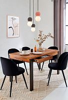 Подвесной светильник Cloyd AUSTA-A P1 / хром - темн.серый бетон (арт.12184)