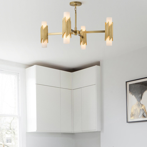 Люстра Elstead Lighting, Арт. MARVELE8-AB-OPAL фото 8