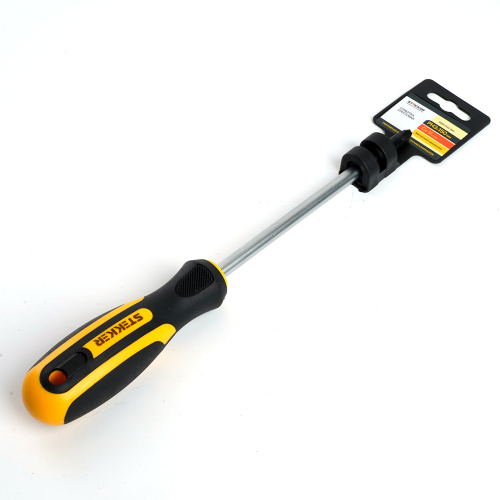 Отвертка крестовая STEKKER Ph 3 х 150 мм, Cr-V, SDM-PH3-150 фото 3