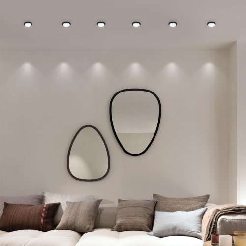 Встраиваемый точечный светильник 114 MR16 белый/черный фото 4