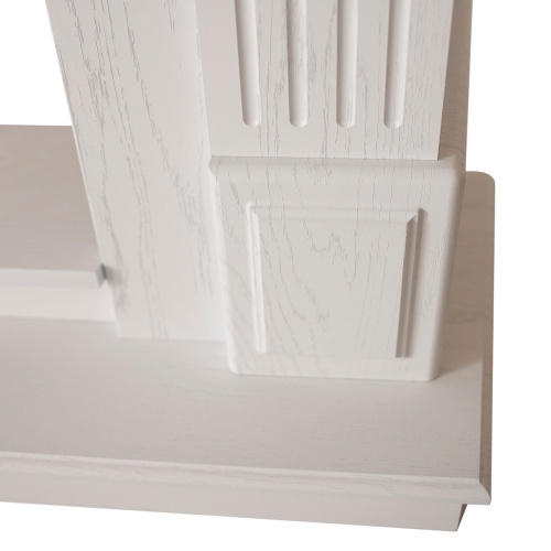 Каминокомплект CAROLINA/БОСТОН Бьянко с очагом Электроочаг SPARTA 25.5 фото 5