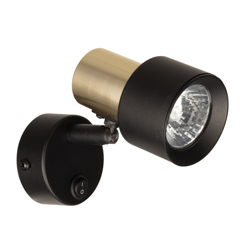 Citilux SAT CL505611 Спот поворотный с выключателем Чёрный+Золото фото 5 Citilux SAT CL505611 Спот поворотный с выключателем Чёрный+Золото фото 5