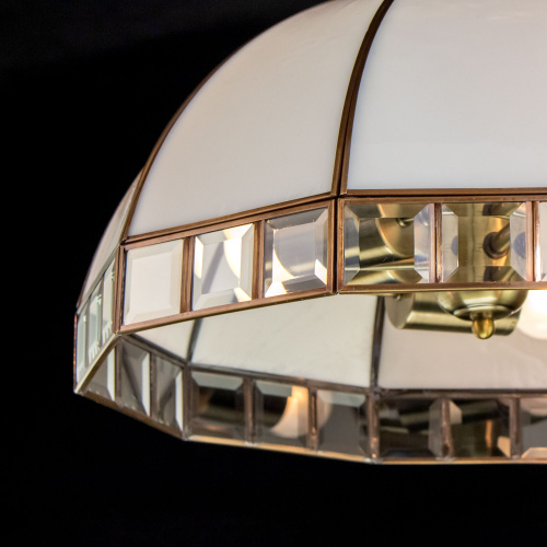 Citilux Шербург-1 CL440132 Люстра витражная подвесная Бронза фото 14 Citilux Шербург-1 CL440132 Люстра витражная подвесная Бронза фото 14