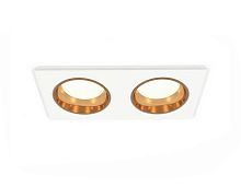 Комплект встраиваемого светильника Ambrella light Techno Spot XC6525004 SWH/PYG белый песок/золото желтое полированное (C6525, N6113)