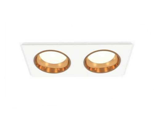 Комплект встраиваемого светильника Ambrella light Techno Spot XC6525004 SWH/PYG белый песок/золото желтое полированное (C6525, N6113)