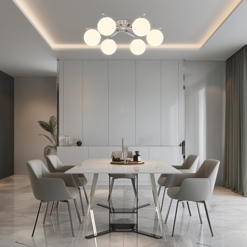 Citilux Адам Смарт CL228A161 RGB LED Умная люстра Матовый Хром фото 11 Citilux Адам Смарт CL228A161 RGB LED Умная люстра Матовый Хром фото 11
