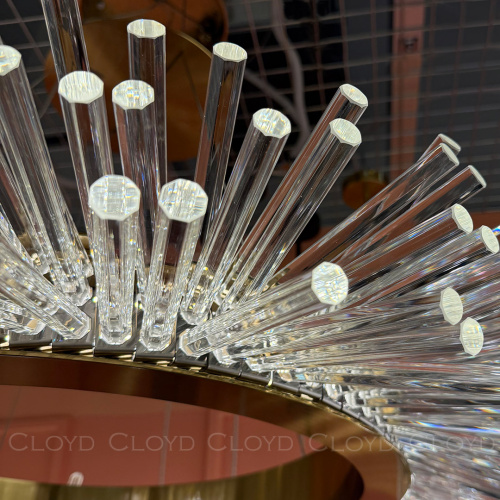 Люстра Cloyd LEPTONE C1 / Ø85 см - латунь (арт.11529) фото 2 Люстра Cloyd LEPTONE C1 / Ø85 см - латунь (арт.11529) фото 2