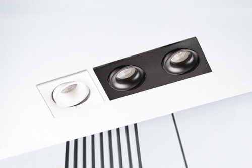 DE-202 black светильник встраиваемый поворотный фото 3 DE-202 black светильник встраиваемый поворотный фото 3