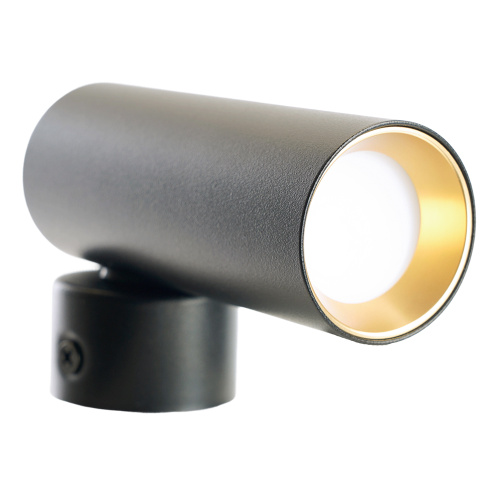 Светильник Feron ML1015 настенный под лампу GU10, черный + золото фото 6