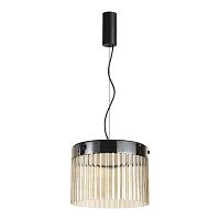 5047/24L L-VISION ODL24 000 черный/светл.янтарный/металл/стекло Подвес LED 24W 4000К 2715Лм PILLARI