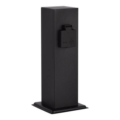 SL9012.405.00 Столб уличный 2 розетки ST-Luce черный 3500W SOCKET фото 4