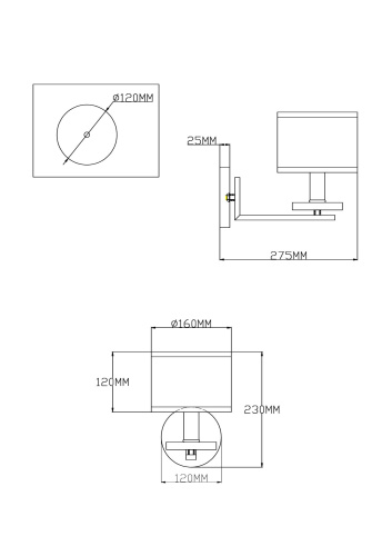 Бра Moderli V2640-1W Trio фото 2