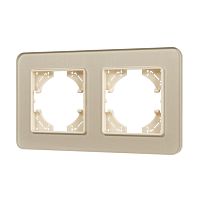 Рамка стеклянная FRM-OMALI-GS-2-GD Arlight 049695