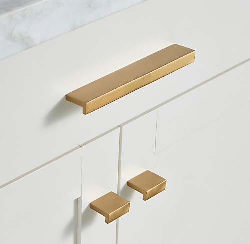 Ручка-скоба Exley L.20.3 Lac.Burnished Brass фото 2