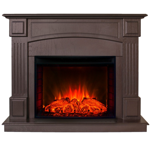 Каминокомплект CAROLINA/БОСТОН Арабика с очагом Электроочаг EVRIKA 25.5