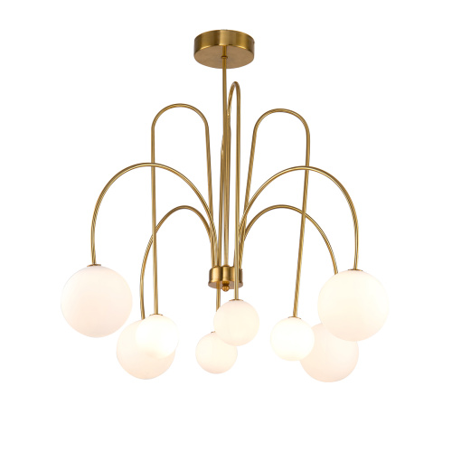 Люстра KG1213P-8 brass фото 2 Люстра KG1213P-8 brass фото 2