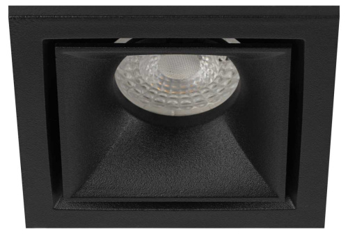 Светильник встраиваемый алюминиевый ЭРА KL101 BK под лампу MR16 GU5.3 черный Б0055587 фото 6