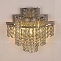 Бра Cloyd ONASSIS W3 / выс. 27 см - хром (арт.20371)