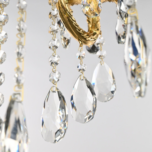 Люстра с хрустальными подвесками AL79101/6/175 B G Bohemia Ivele Crystal (Богемия Ивеле Кристалл) фото 6