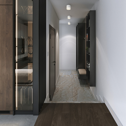 Светильник  настенный Feron HL3690 OLYMPUS 12W, 230V, 2*GX53, чёрный IP20 фото 2