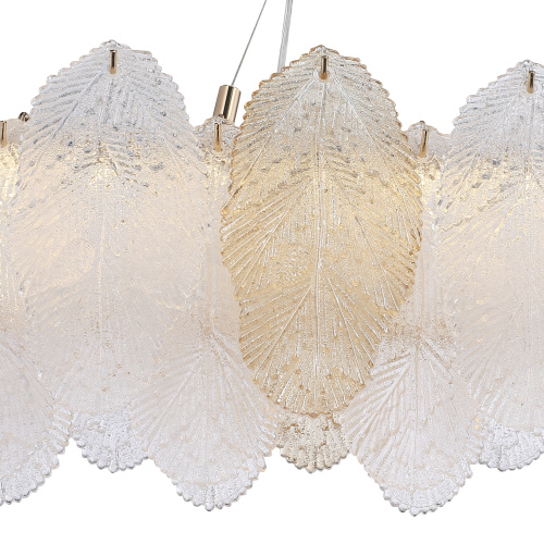 SL6135.233.01 Светильник подвесной ST-Luce золото/прозрачный, янтарный LED 1*24W 3000K LIGHTSOME фото 4