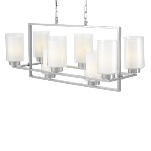 Подвесной светильник Lumina Deco Lino LDP 1239-8 CHR фото 6