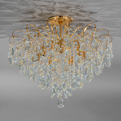 Потолочный светильник Escada 1113/7PL E27*60W White/Gold фото 3