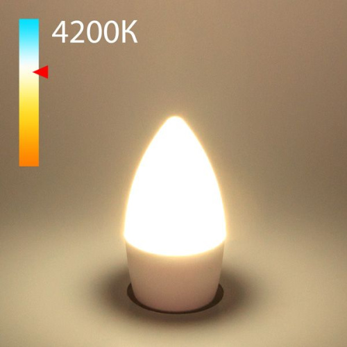 Светодиодная лампа "Свеча" C37 8W 4200K E27 BLE2716 Светодиодная лампа "Свеча" C37 8W 4200K E27 BLE2716