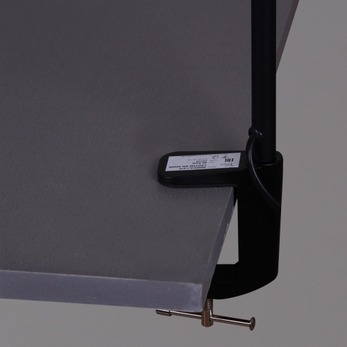 Настольная светодиодная лампа на струбцине Reluce 00868-0.7-01L BK фото 3