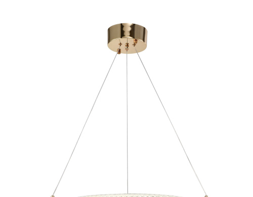 Подвесной светильник золото LED 116Вт D60см Zortes RINGER ZRS.57792.116 фото 6