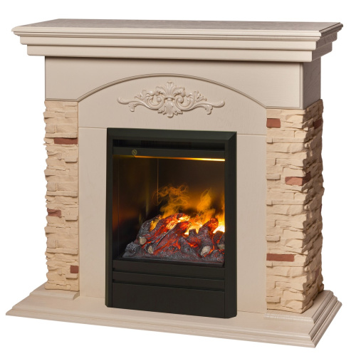 Электрокамин RealFlame Neapolis WT айвори с очагом 3D Olympic фото 2 Электрокамин RealFlame Neapolis WT айвори с очагом 3D Olympic фото 2