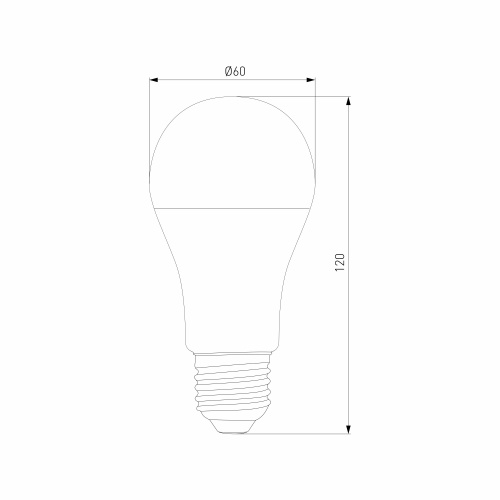 Умная лампа Classic LED А60 Е27 12W 3300К-6500К CCT+DIM (BLE2778) BLE2778 фото 3 Умная лампа Classic LED А60 Е27 12W 3300К-6500К CCT+DIM (BLE2778) BLE2778 фото 3