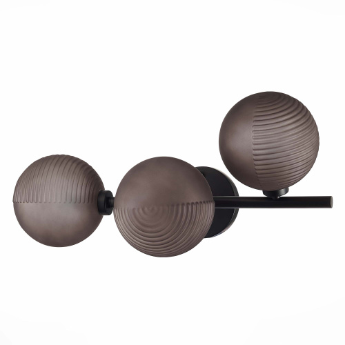 SL1184.401.03 Бра ST-Luce Черный/Дымчатый G9 3*5W TODO фото 4 SL1184.401.03 Бра ST-Luce Черный/Дымчатый G9 3*5W TODO фото 4