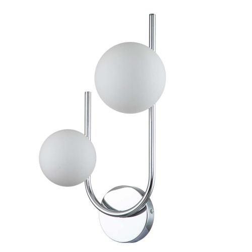 Настенный светильник Escada 642/2A G9*40W Silver фото 2 Настенный светильник Escada 642/2A G9*40W Silver фото 2