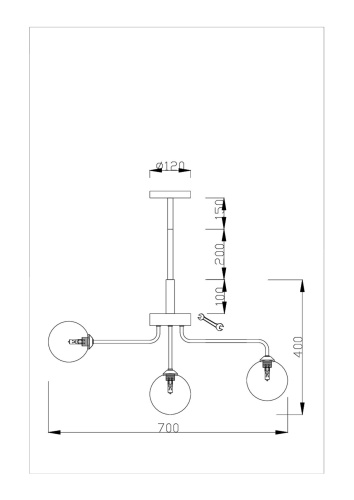 Потолочная люстра Moderli V2180-C Heavy фото 2 Потолочная люстра Moderli V2180-C Heavy фото 2