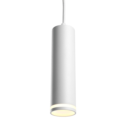 Светильник потолочный Feron ML1708 Barrel LUNA на подвесе  MR16 35W 230V, белый 55*200 фото 8