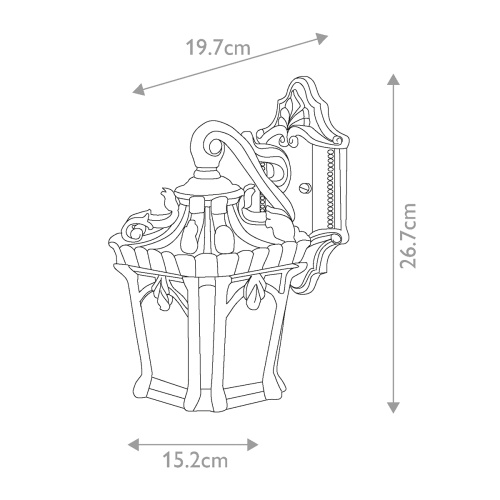 Настенный фонарь Kichler, Арт. KL-TOURNAI2-S фото 2