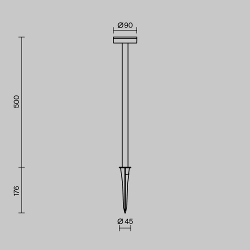 Ландшафтный светильник Outdoor O503FL-L4B3K1 фото 2