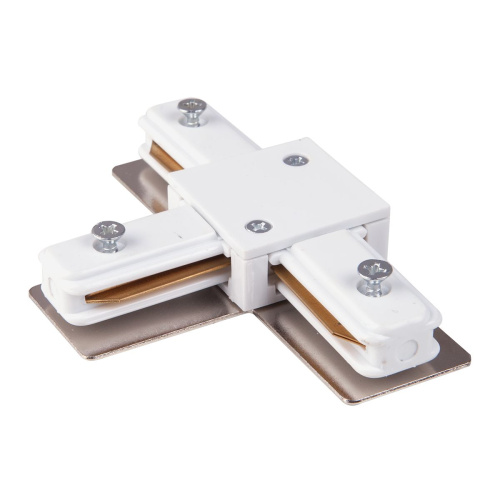 Коннектор Т-образный для однофазного шинопровода белый TRC-1-1-T-WH фото 4