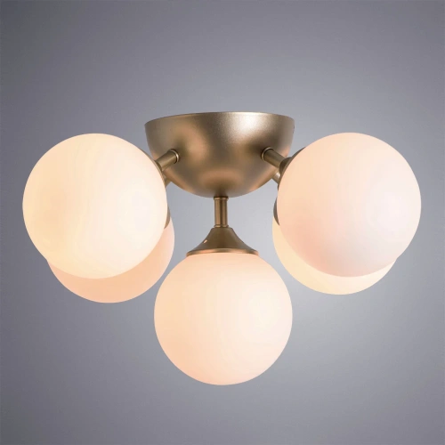 Потолочная люстра Arte Lamp FOBOS A2704PL-5SG фото 2 Потолочная люстра Arte Lamp FOBOS A2704PL-5SG фото 2